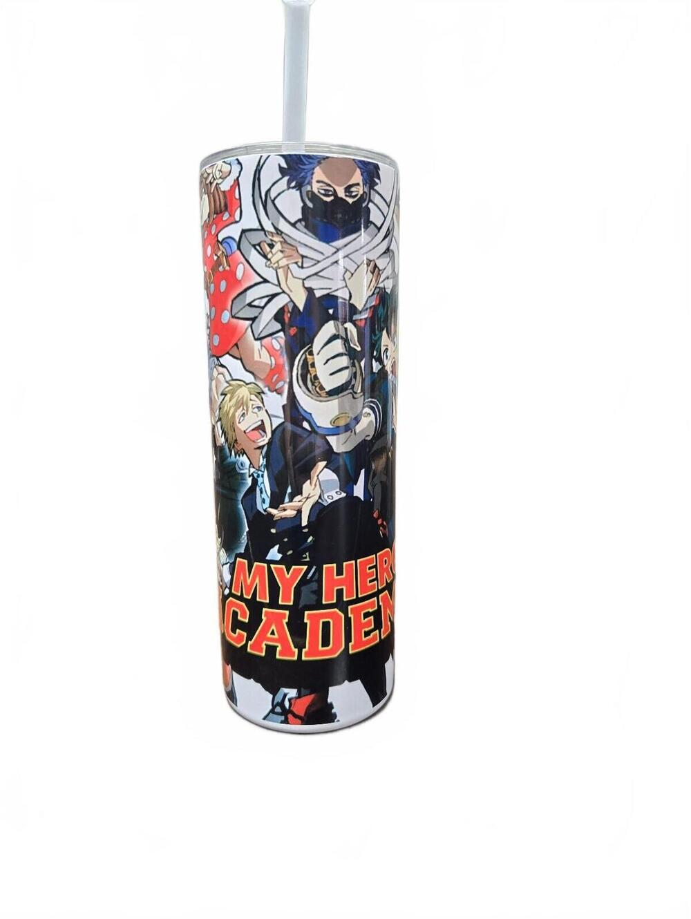 My Hero Academia Stainless Steel Tumbler with Straw